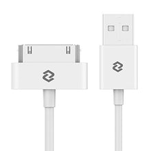 Charger l&#39;image dans la galerie, JETech Câble Compatible iPhone 4 4s, iPhone 3G 3GS, iPad 1 2 3, iPod, Sync Data USB, 1m, Blanc