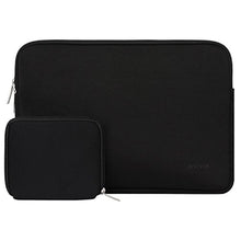 Charger l&#39;image dans la galerie, MOSISO Housse Compatible avec 13-13,3 Pouces MacBook Pro, MacBook Air, Notebook Computer, Laptop Sleeve Néoprène Hydrofuge Sac avec Petite Pochette, Noir