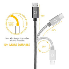 Charger l&#39;image dans la galerie, Gritin Câble Micro USB [1m+1.5m+2m / Lot de 3]- Gris Sidéral