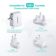 Charger l&#39;image dans la galerie, Chargeur Multiprise USB - LENCENT - 4 Ports Prise USB 5V/4.4A - Adaptateur Prise Anglaise - Europe - US - Australie -Technologie Smart IC - iPhone - iPad