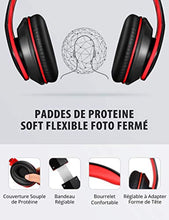 Charger l&#39;image dans la galerie, Mpow 059 Casque Bluetooth avec Micro,Pliable Casque Bluetooth CVC 6.0 Appel Mains Libres,Casque Audio Hi-FI,Casque sans Fil＆Mode Filaire avec Étui Portable pour Téléphones/Tablette/PC Cours en Ligne