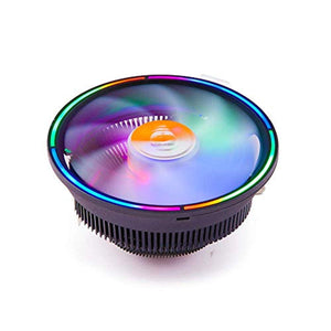 Ventilateur de processeur - GOLDEN FIELD MHT - 127mm - LED Multicolore -  AMD - Intel Socket