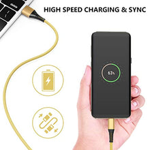 Charger l&#39;image dans la galerie, Câble USB C Yosou Câble Chargeur [2m / Lot de 2] USB Type c Câble de Charge Tressé en Nylon Câble Téléphone pour Samsung S8 S9 S10 A30 A40 A50 A70 A20e,Huawei P9 P20 P10 P30,Xiaomi,Sony,Google Pixel