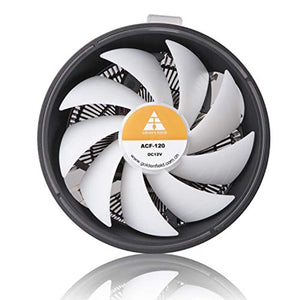 Ventilateur de processeur - GOLDEN FIELD MHT - 127mm - LED Multicolore -  AMD - Intel Socket