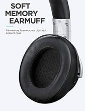 Charger l&#39;image dans la galerie, Mixcder E7 Casque Bluetooth à Réduction Active de Bruit Over-Ear Audio Stéréo Écouteurs Circum Auriculaire ANC sans Fil avec Micro Basses Puissantes, Léger, 20h de Jeu, pour PC Smartphone TV - Noir