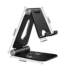 Charger l&#39;image dans la galerie, Simpeak Support Téléphone, Support Tablette, Support Dock Compatible pour téléphone Portable, Accessoires, Bureau, d&#39;autres Smartphones Aluminium - Noir