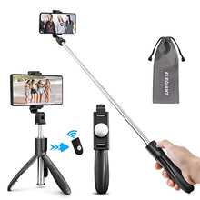 Charger l&#39;image dans la galerie, ELEGIANT Perche Selfie Bluetooth, Selfie Stick Trépied Monopode avec Télécommande Amovible 360° Rotation 3-en-1 Bâton de Selfie Extensible pour Iphone Sumsung Huawei Xiaomi