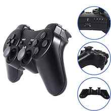 Charger l&#39;image dans la galerie, Manette PS3, Sefitopher Manette sans fil pour Playstation 3 Bluetooth Manette avec Double Vibration Six Axes Télécommande, Câble de Recharge