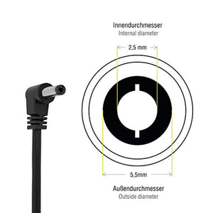 LEICKE Alimentation 12V 1A |Chargeur 12W pour AVM FritzBox 2110, 6320,7320,7330,7330 , Telekom,T-Com, Speedport, Radio-réveil, barres lumineuses LED, USB-Hub, Scanner, Switch