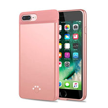 Charger l&#39;image dans la galerie, HiKiNS Coque Batterie pour iPhone 6/6s/7/8, 5000mAh Chargeur Portable Batterie Externe Rechargeable Puissante Power Bank Coque Batterie pour iPhone 6/6s/7/8 - Rosegold