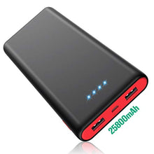 Charger l&#39;image dans la galerie, Batterie externe - HETP - 25800mah - Power Bank  - 2 USB Ports -