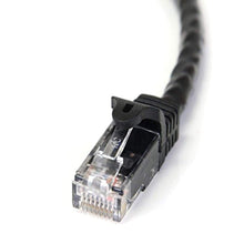 Charger l&#39;image dans la galerie, StarTech Câble réseau Cat6 Gigabit UTP sans crochet de 1m - Cordon Ethernet RJ45 anti-accroc - M/M - Noir