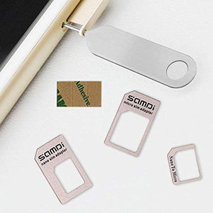 Adaptateur cartes SIM spécialement conçu pour iPhone 7-6-5-4 Parallèlement utile pour Samsung Nokia HTC Huawei