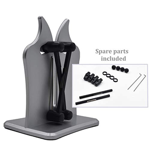 GARR Solution Aiguiseur Couteaux Professionnel Actualités 2020 Knife Sharpener avec Jeu De Pièces De Rechange Gratuit Utilisation Simple dans La Cuisine Lames De Couteau De Meule Affuteur Couteau