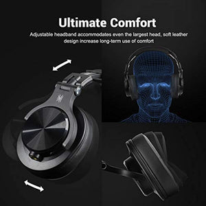 Casque Bluetooth Sans Fil, OneOdio Fusion A70 Casque Audio Fermé Casque Studio Casque Filaire Casque Monitoring