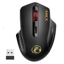 Charger l&#39;image dans la galerie, iAmotus Souris sans Fil, 2.4GHz Silencieuse 3 DPI Réglables pour Gamer Optique avec Nano Récepteur USB Ergonomique /Windows/Linux/Vista/PC/Mac