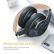 Charger l&#39;image dans la galerie, DOQAUS Casque Bluetooth sans Fil, [Jusqu 52 Heures] 3 Modes EQ, Casque Audio Stéréo Hi-FI, Protège-Oreilles Mous de Protéines, Microphone intégré ＆ Mode Filaire, pour PC/Phone/iPad (Gris)