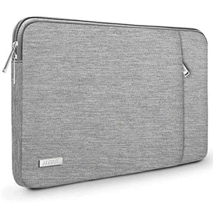 TECOOL Housse Ordinateur Portable, Pochette de Protection Sacoche pour 2016-2019 MacBook Pro 15, 14 Pouces Notebook Lenovo Thinkpad Ideapad HP Stream ASUS Dell Acer Chromebook, Gris