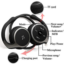 Charger l&#39;image dans la galerie, Casque Bluetooth sans Fil,Ecouteur Bluetooth Sport Étanche Casque Audio Stéréo Hi-Fi Microphone Intégré Réduction de Bruit