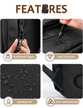 Charger l&#39;image dans la galerie, Norsens Sac à Dos Ordinateur Portable 17/15.6 Pouces Antivol pour Homme Imperméable Sac a Dos PC Portable pour Loisirs/Affaire/Scolaire Noir