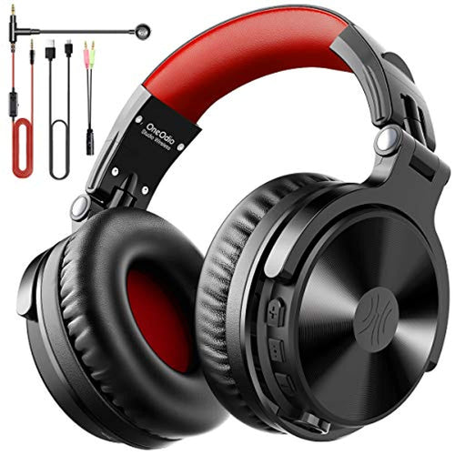 Casque Bluetooth 80H d'Autonomie, OneOdio Casque Audio Hi-FI avec Boom Microphone pour Gaming, PS4, Xbox One, PC, Smartphone