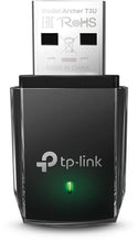 Charger l&#39;image dans la galerie, TP-Link Archer T2U Plus Clé WiFi AC 600 Mbps, Adaptateur USB WiFi, dongle WiFi,  5dBi, Compatible Windows10/8.1/8/7/XP, Mac OS X 10.9-10.14,Noir