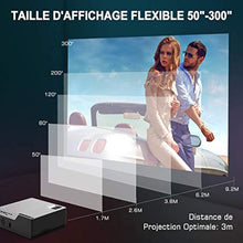 Charger l&#39;image dans la galerie, Videoprojecteur, Vankyo 6500 Lumens Rétroprojecteur 1920x1080P Full HD Mini Video Projecteur Portable Son HiFi Stereo, HDMI VGA AV USB pour Home Cinéma&amp; Présentation PPT