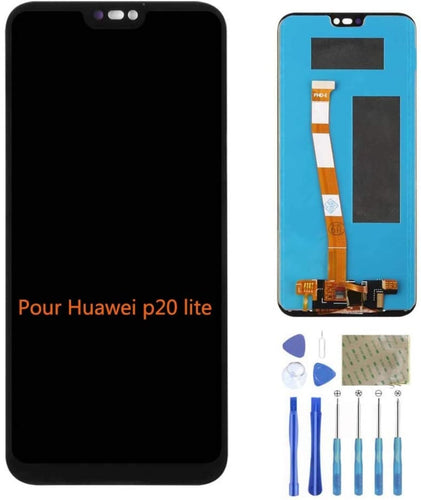 ASNNY Ecran LCD pour Huawei Mate 20 Lite Tactile Vitre De Remplacement 3D Touche Ecran D’Affichage avec Kit D’Outils Complet De Réparation Noir