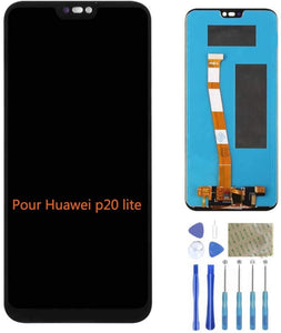 ASNNY Ecran LCD pour Huawei Mate 20 Lite Tactile Vitre De Remplacement 3D Touche Ecran D’Affichage avec Kit D’Outils Complet De Réparation Noir