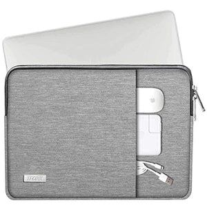 TECOOL Housse Ordinateur Portable, Pochette de Protection Sacoche pour 2016-2019 MacBook Pro 15, 14 Pouces Notebook Lenovo Thinkpad Ideapad HP Stream ASUS Dell Acer Chromebook, Gris