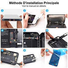 Charger l&#39;image dans la galerie, Batterie pour iPhone 7, HONITURE Li-ION Polymère Replacement Batterie Interne avec Kit D&#39;outils de Réparation, 2 Rubans Adhésifs, Manuel