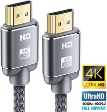 Charger l&#39;image dans la galerie, Câble HDMI - 4K - 2m - Nylon Tressé -