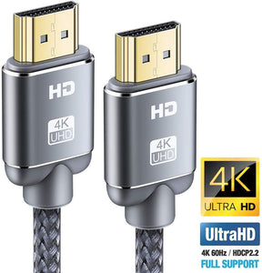 Câble HDMI - 4K - 2m - Nylon Tressé -