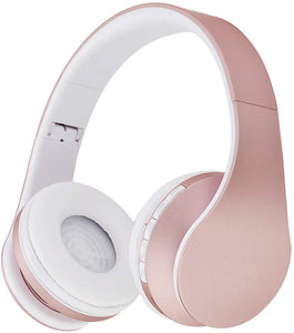 Casque Stéréo - sans fil - bluetooth - rose