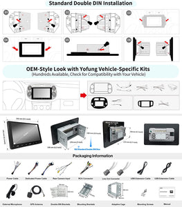 [9 Pouces] ATOTO A6 PF Double DIN Android Autoradio