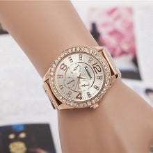 Charger l&#39;image dans la galerie, Femme Montres de luxe Montre Montre de diamant Quartz Argent / Doré / Or Rose Analogique dames Etincelant Mode - Argent Doré Or Rose Un ans Autonomie de la batterie / Jinli 377