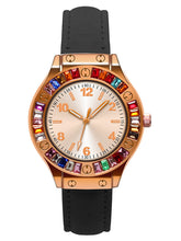 Charger l&#39;image dans la galerie, Montres femme a Quartz Mode couleur Rouge de Rose